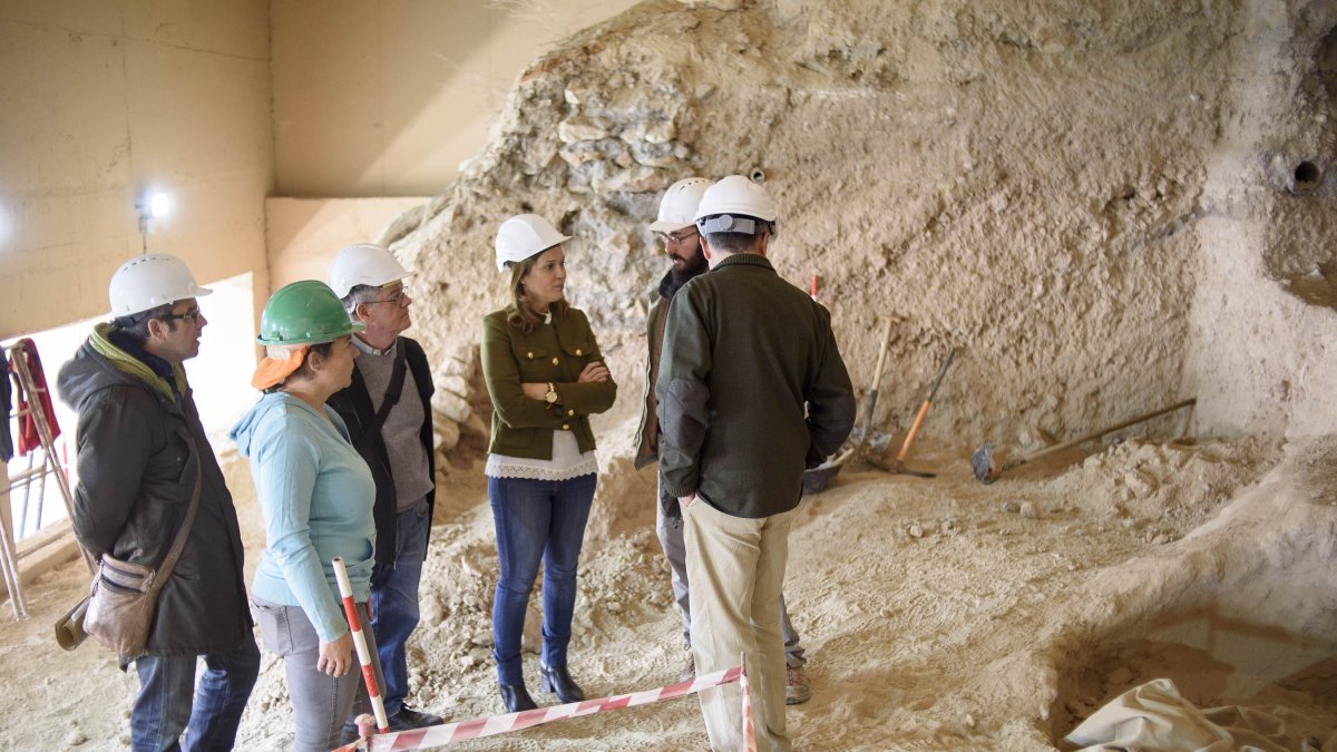 Visita realizada por parte de la concejal de Fomento, Ana Martínez Labella, hace unos meses