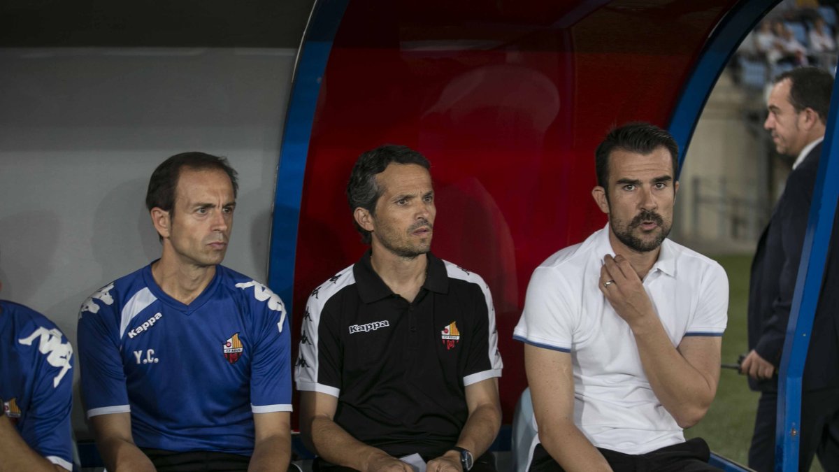 López Garai en el banquillo del Mediterráneo con el Reus.