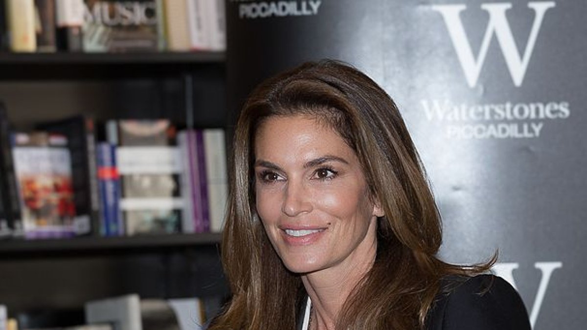 Imagen de archivo de la actriz americana Cindy Crawford.