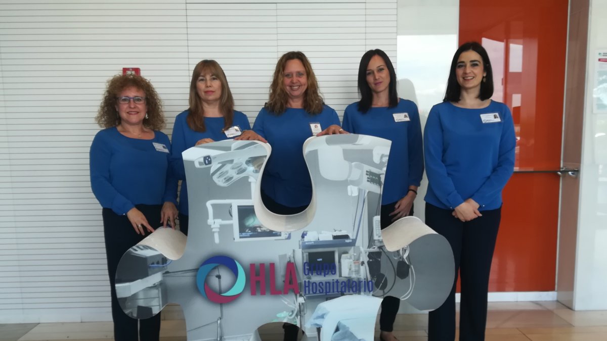 Profesionales del Servicio de Consultas Externas HLA Mediterráneo.