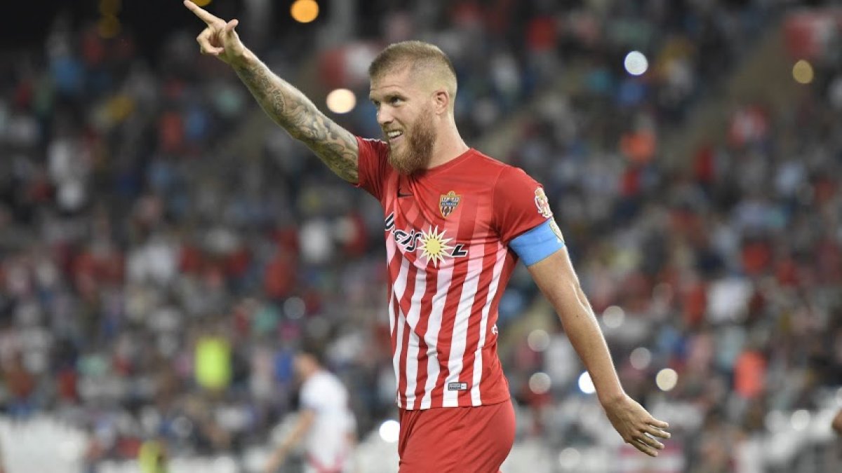 Jorge Morcillo, capitán del Almería.