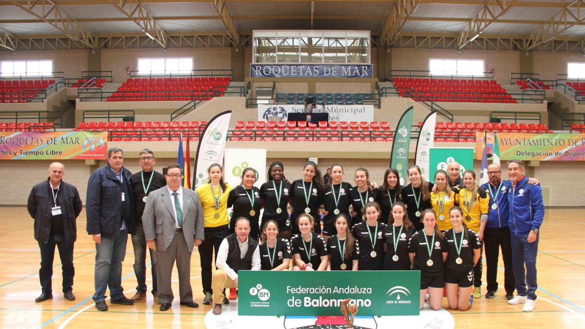 Balonmano Roquetas recibirá un merecido premio.