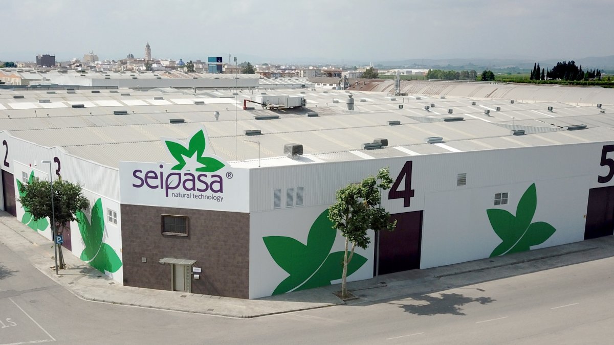 Instalaciones de Seipasa dedicadas a la producción y obtención de biopesticidas.