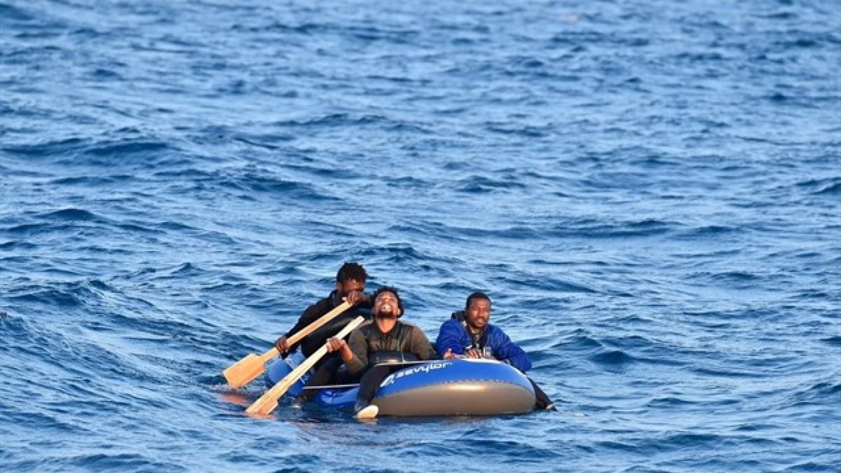 Imagen facilitada por Salvamento Marítimo.