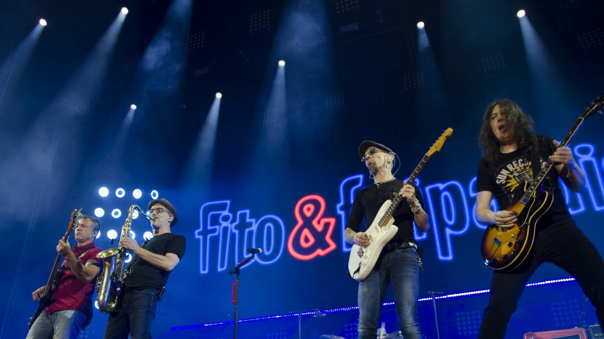 Fito & Fitipaldis en la noche del viernes en Almería.