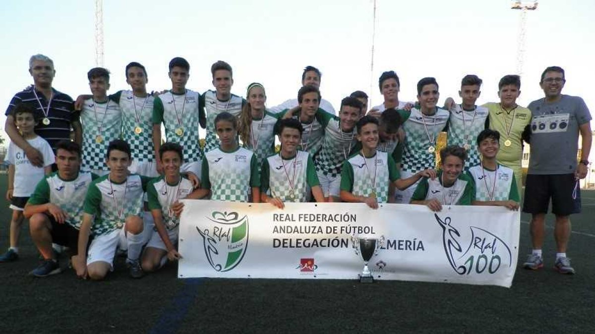 Los infantiles del Natación.