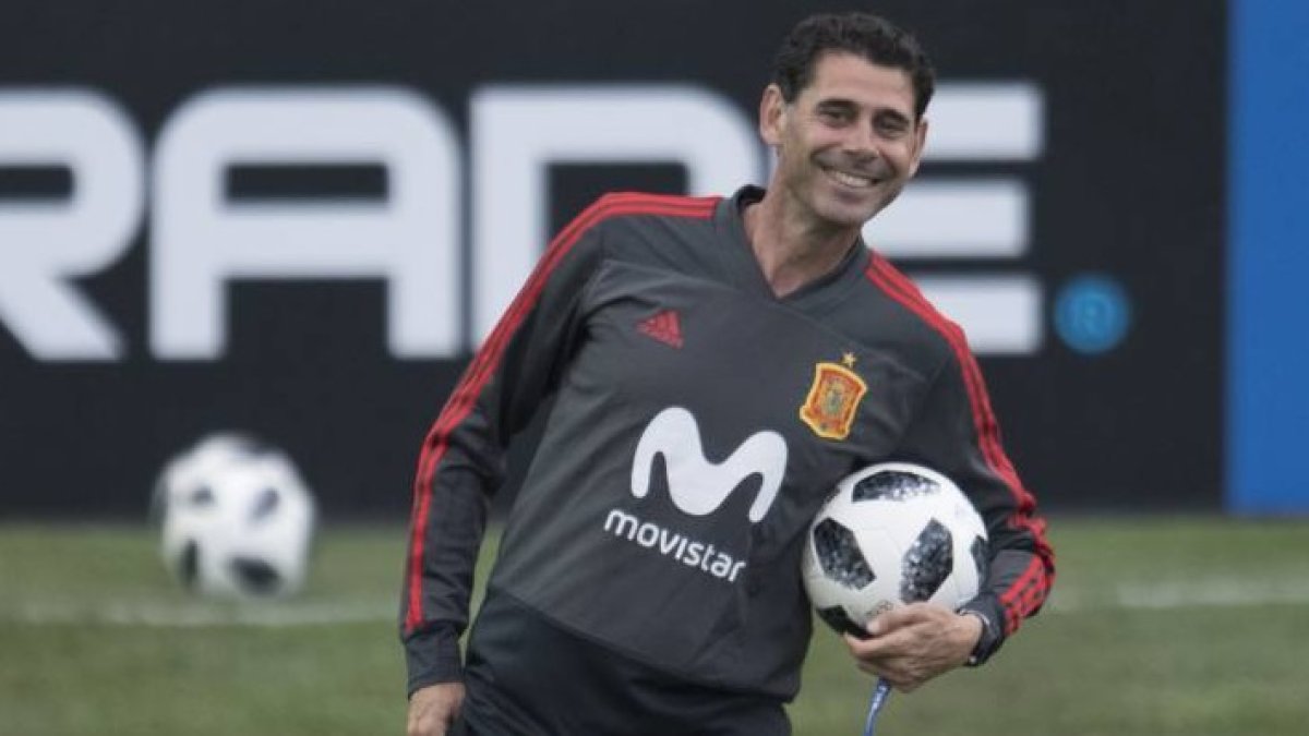 Fernando Hierro cuenta con el apoyo de Felipe VI.