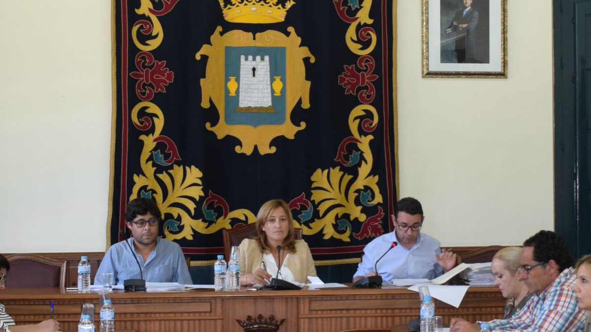 Pleno celebrado en Níjar recientemente.