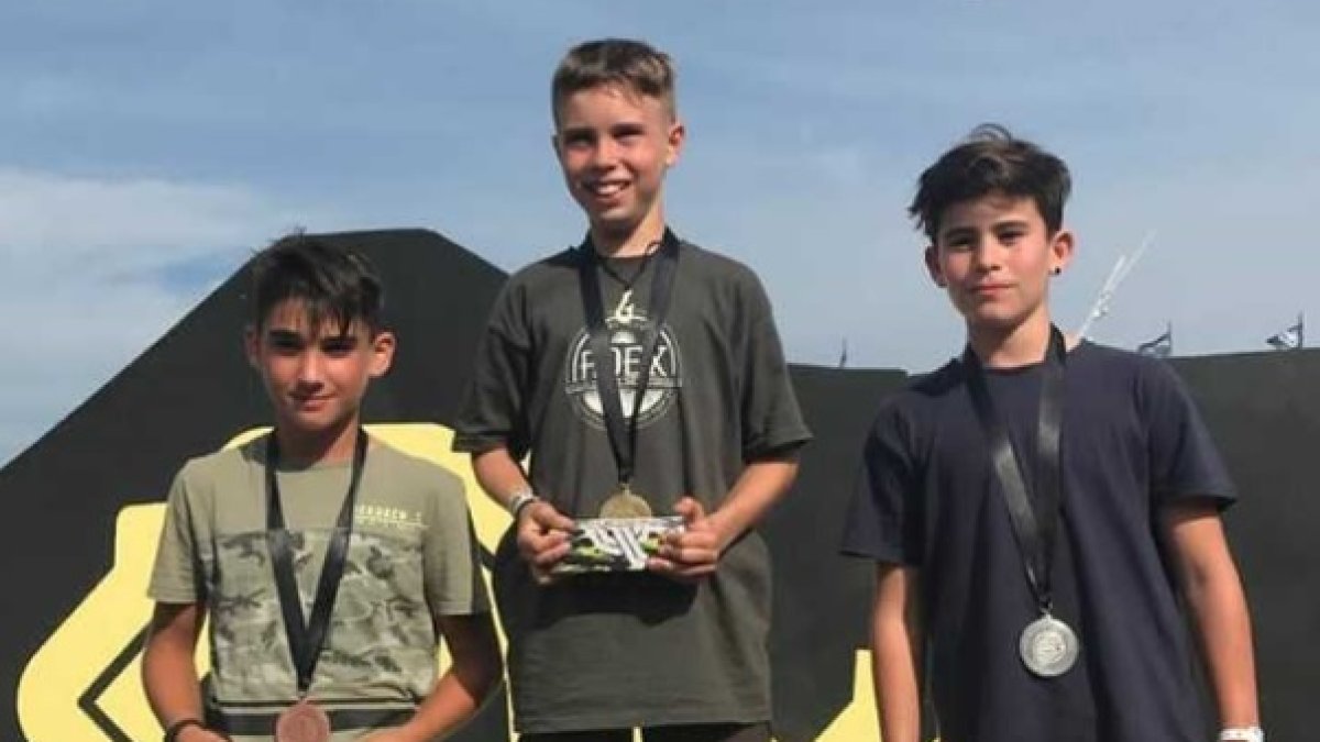 Un almeriense en el podio.