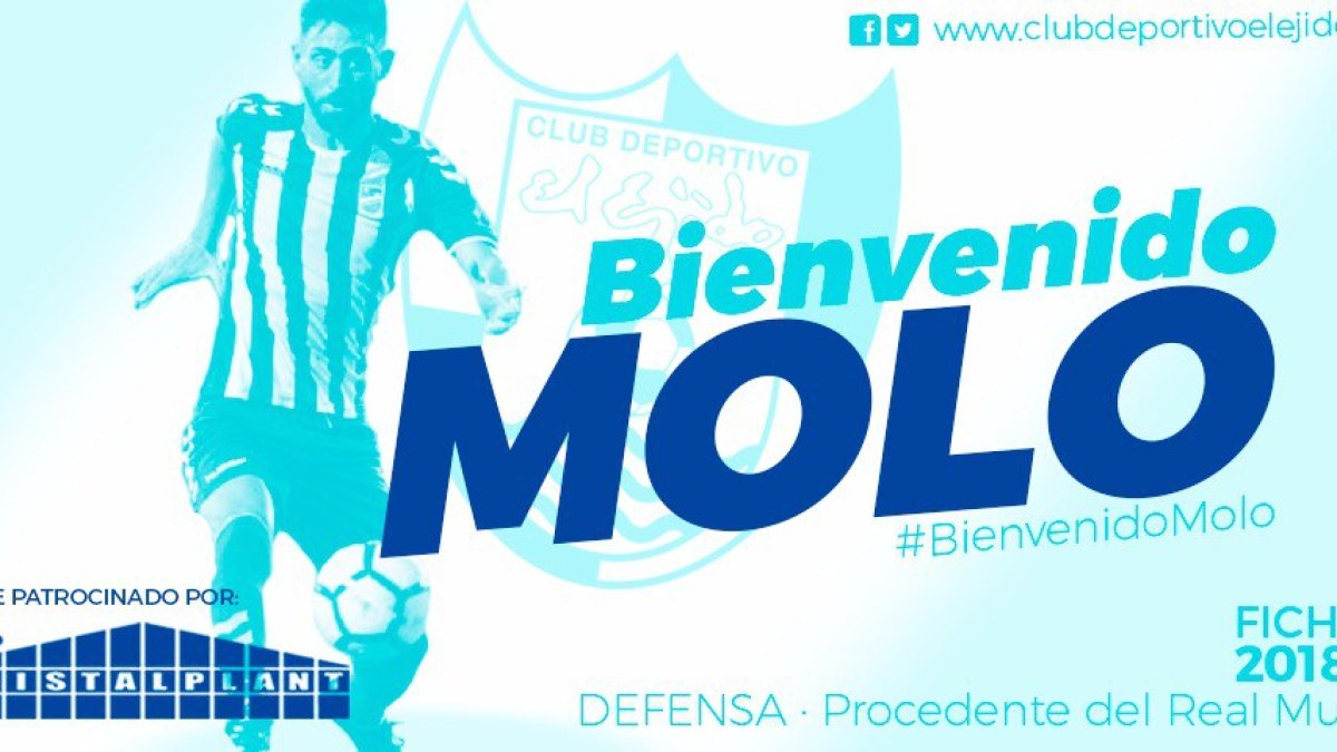 Molo volverá a jugar en su tierra.