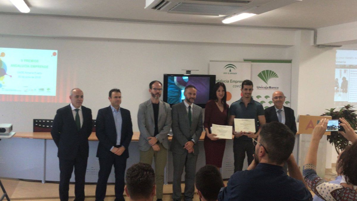 Ceremonia de entrega de los Premios Andalucía Emprende.