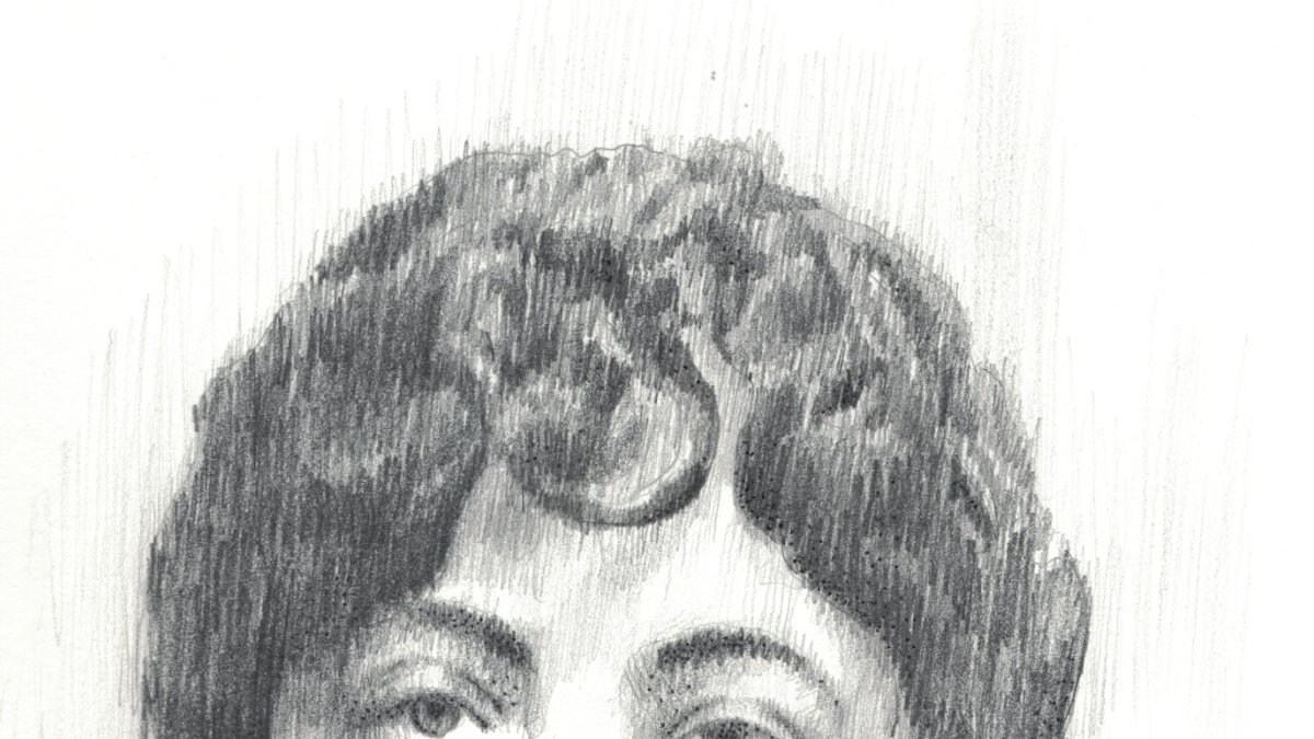 Dibujo de Carmen de Burgos obra de Rocío Andrés.