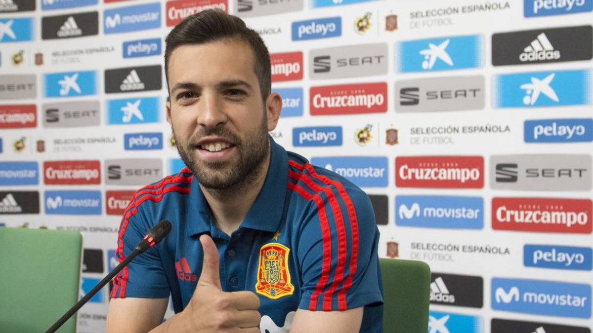 Jordi Alba pide paciencia con la Seleción.