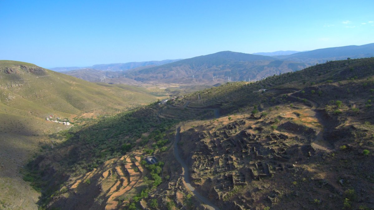 Vista aérea de la zona. (Foto: Antonio Sánchez)