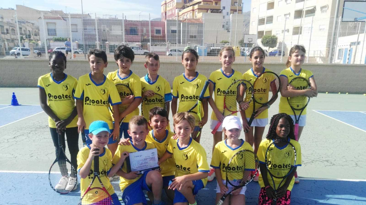 Los campeones de Andalucía.