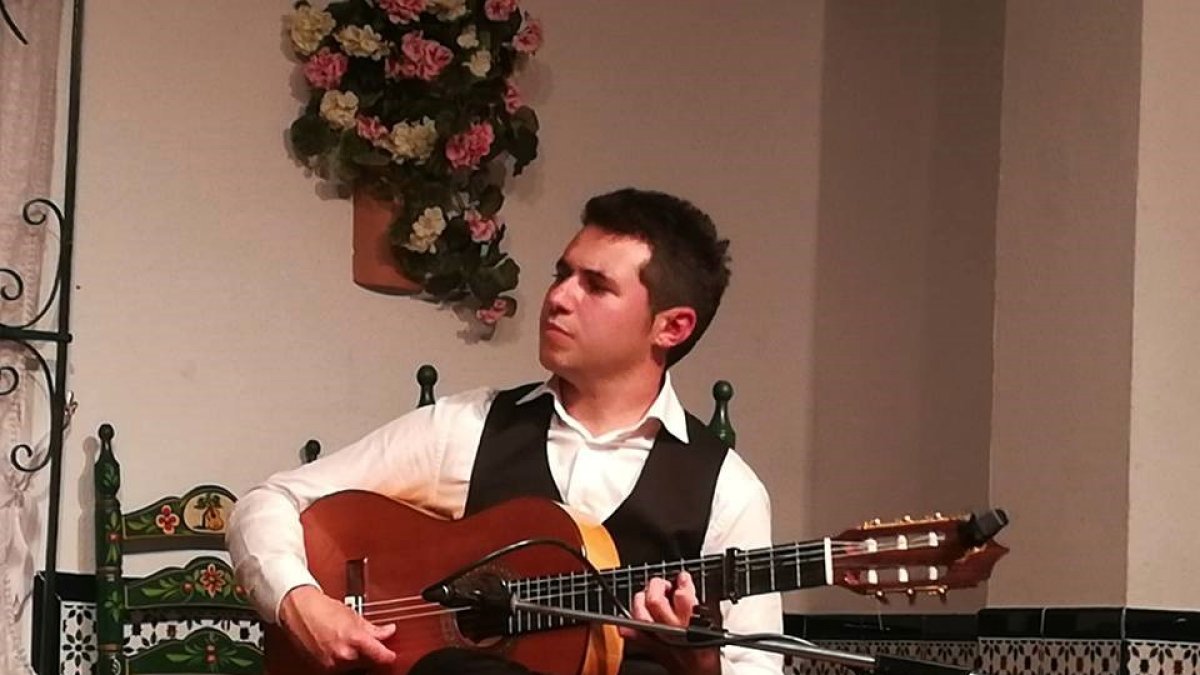 El almeriense David Soto Almendros en una de sus últimas actuaciones.