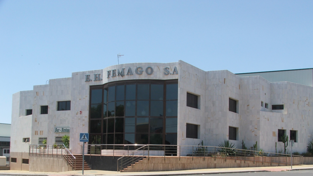 Sede de la comercializadora agroalimentaria.
