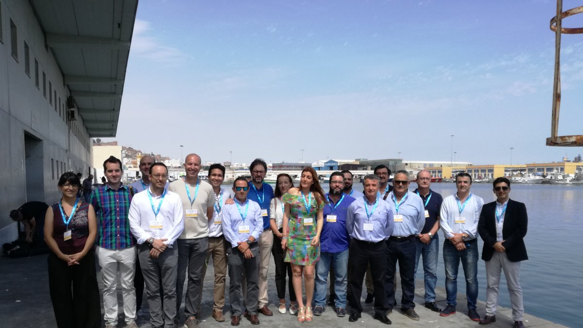 Varios de los participantes en la cita de ayer con Almería 2019