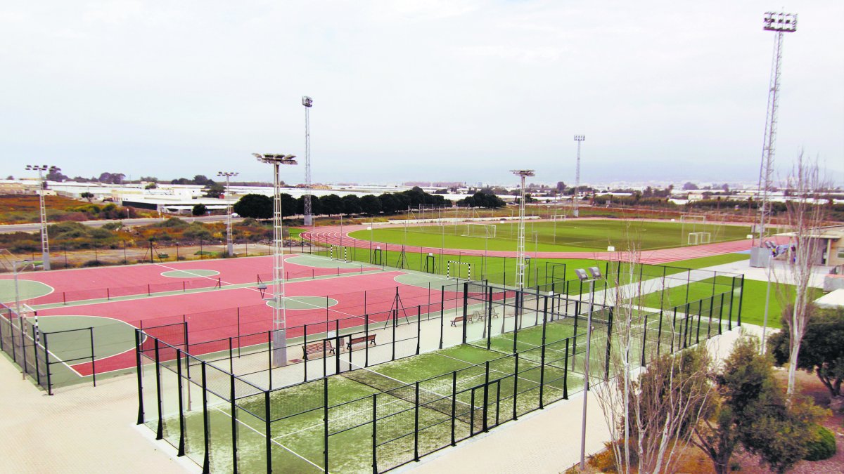 Instalaciones deportivas de la UAL.