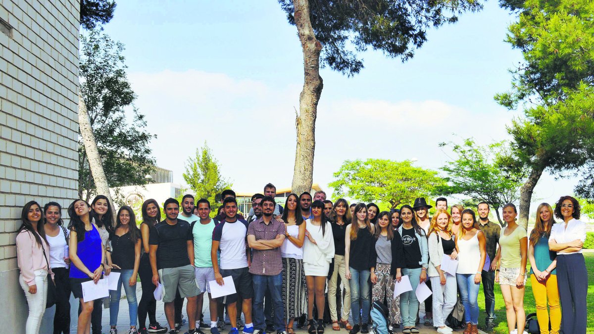Alumnos del Centro de Lenguas de la UAL.