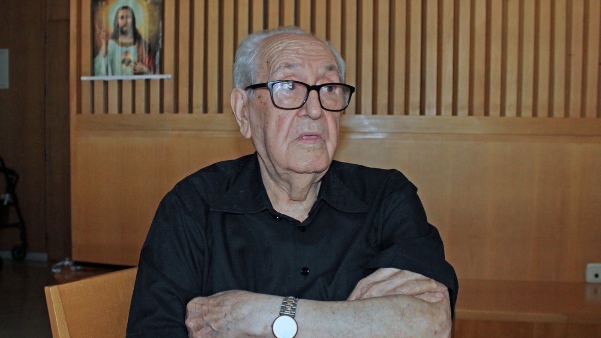 Don Julián Martínez Martínez ha sido sacerdote con cinco obispos distintos en la diócesis de Almería.