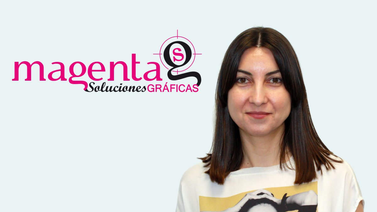 Ana Quiles, gerente de Magenta Soluciones Gráficas