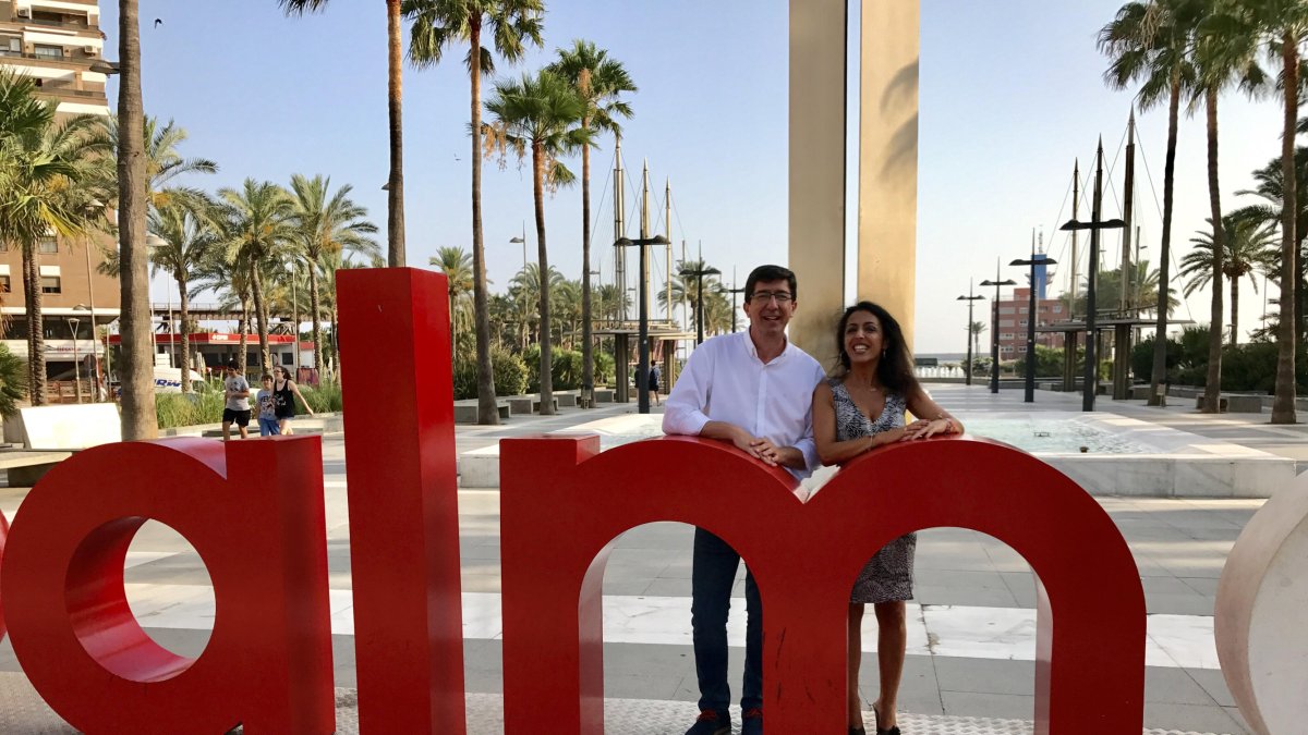 Juan Marín y Marta Bosquet