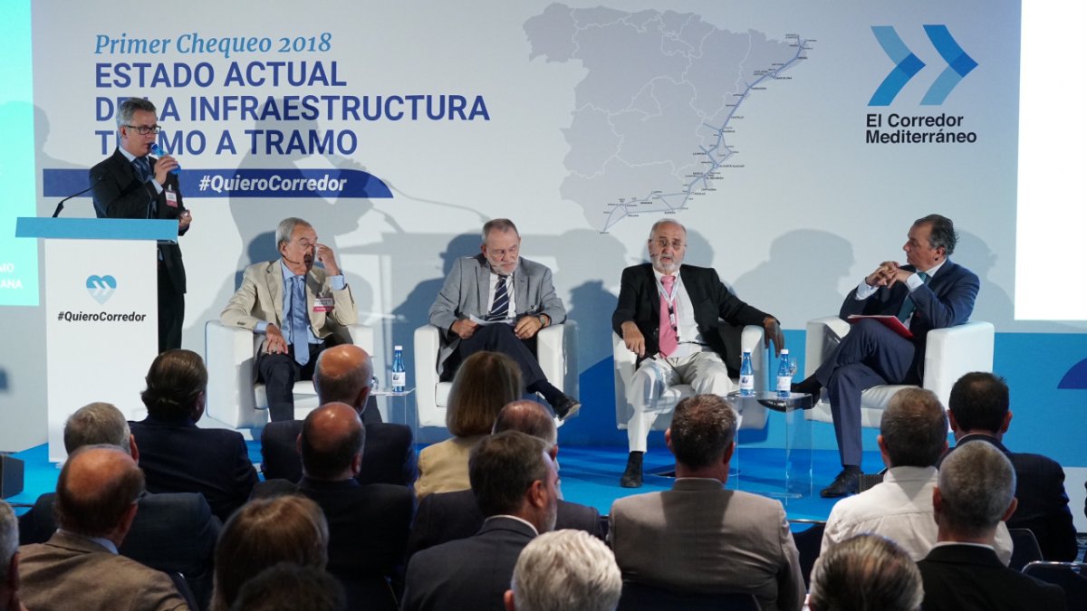 Acto de ayer en Valencia.