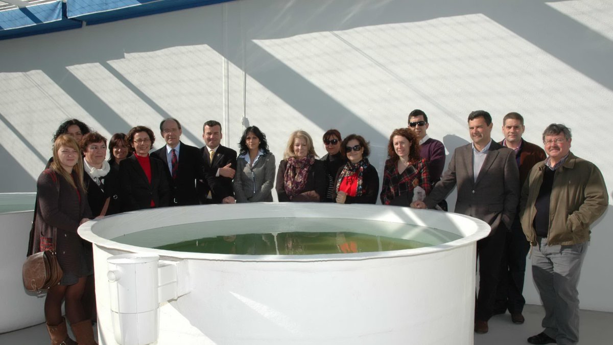 Día de la inauguración del Centro en enero de 2012