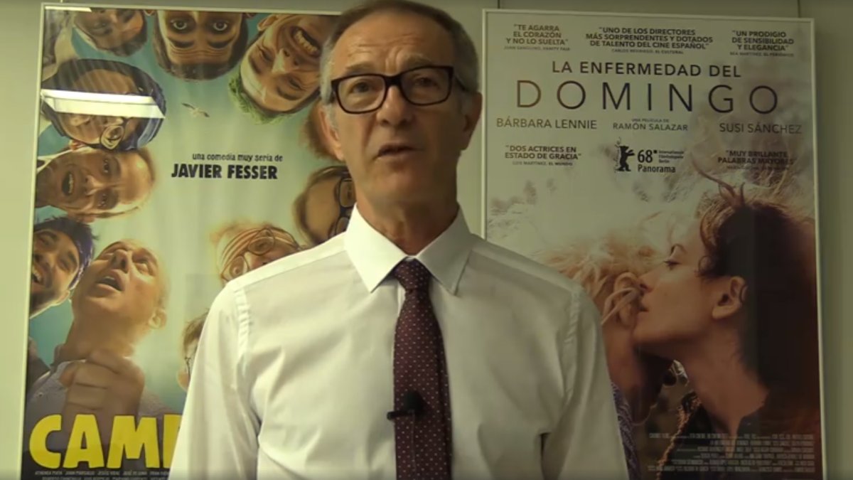 El ministro de Cultura, José Guirao, en un fotograma del vídeo.