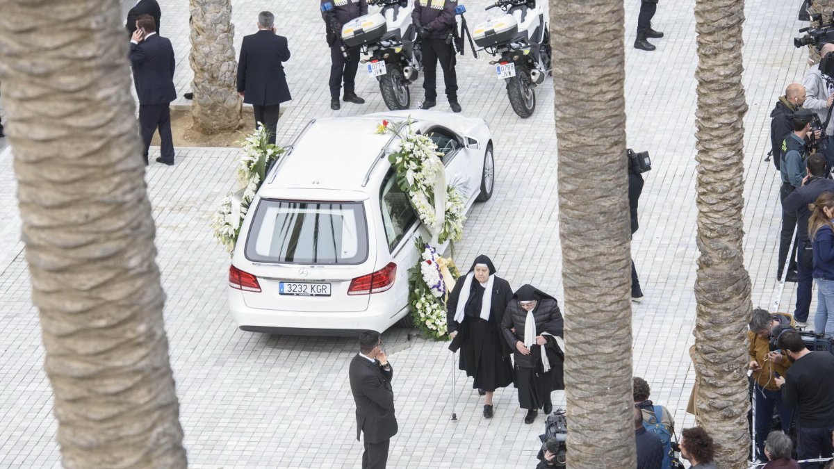 Funeral de Gabriel Cruz en la Catedral