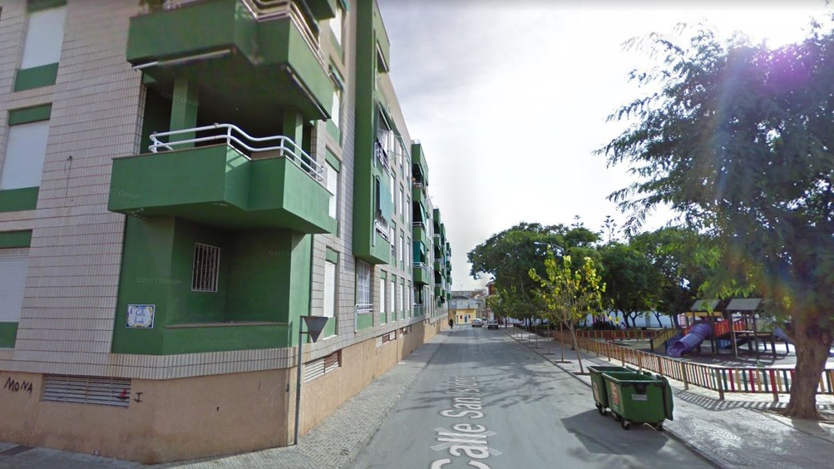 Vista de la calle San Juan de Mazarrón (Google Maps).