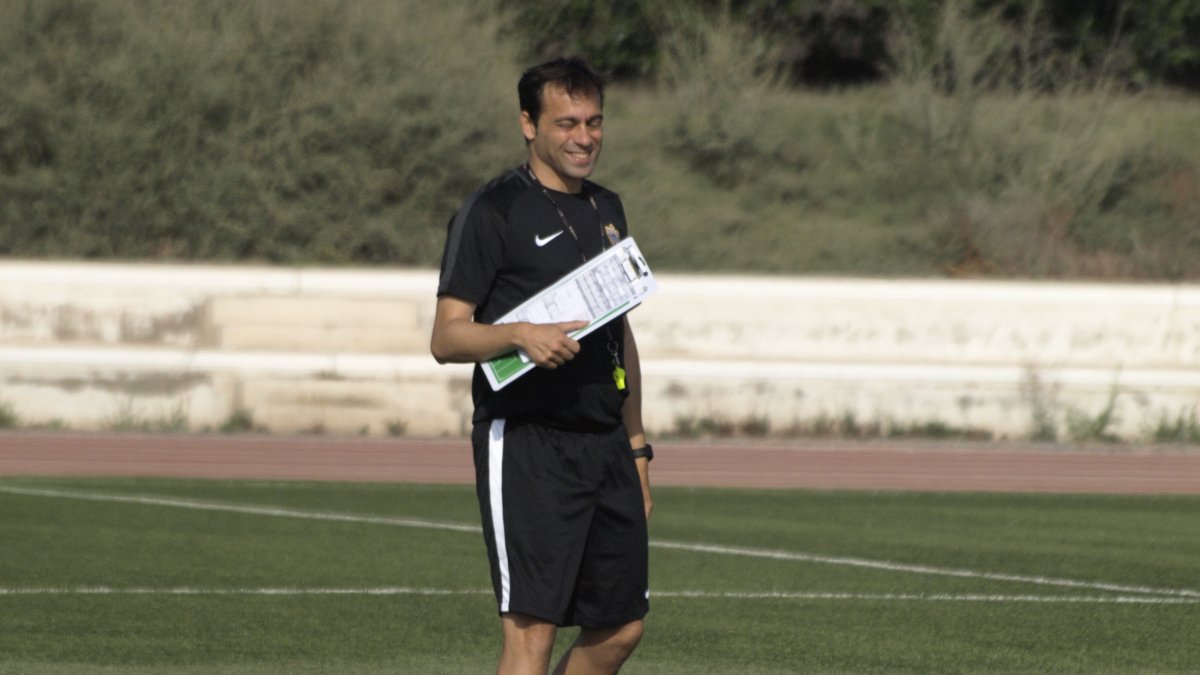 Fran Fernández cambió la UAL por un día de playa.