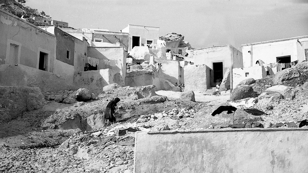 Las zonas más deprimidas de los cerros de La Chanca donde faltaba el agua y abundaba la miseria