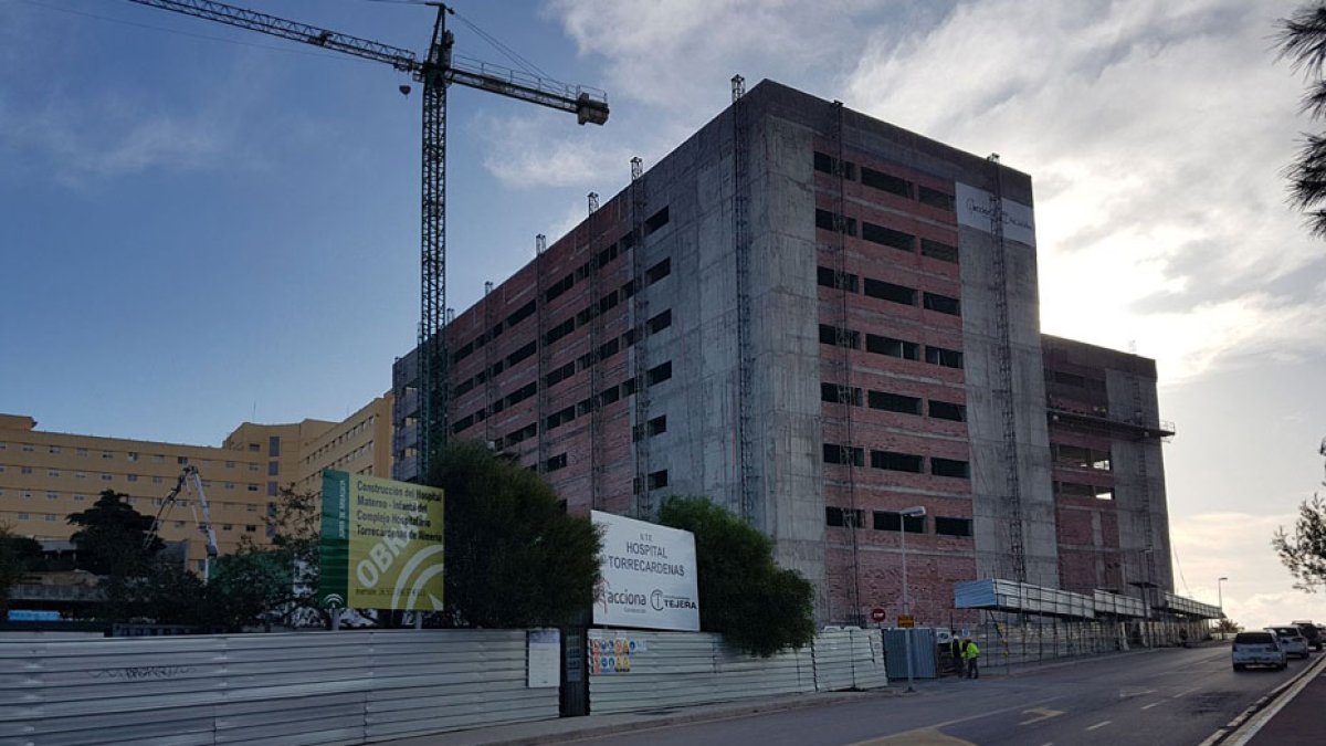 Imagen de las obras del materno-infantil