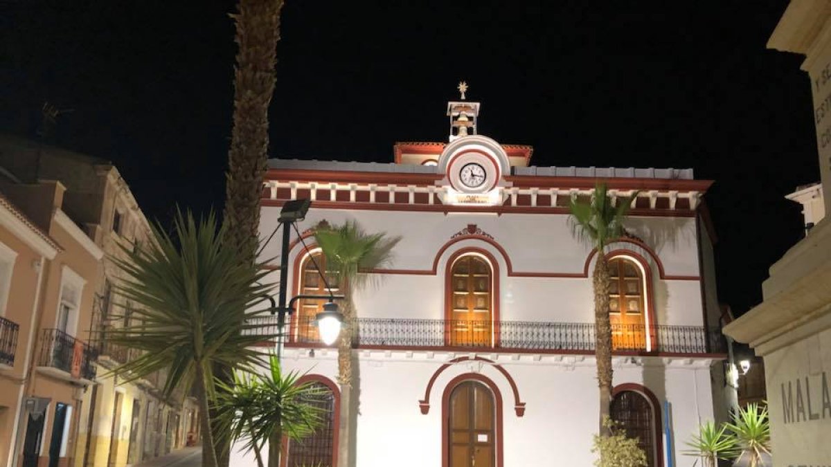 Ayuntamiento antiguo de Cuevas tras las obras.