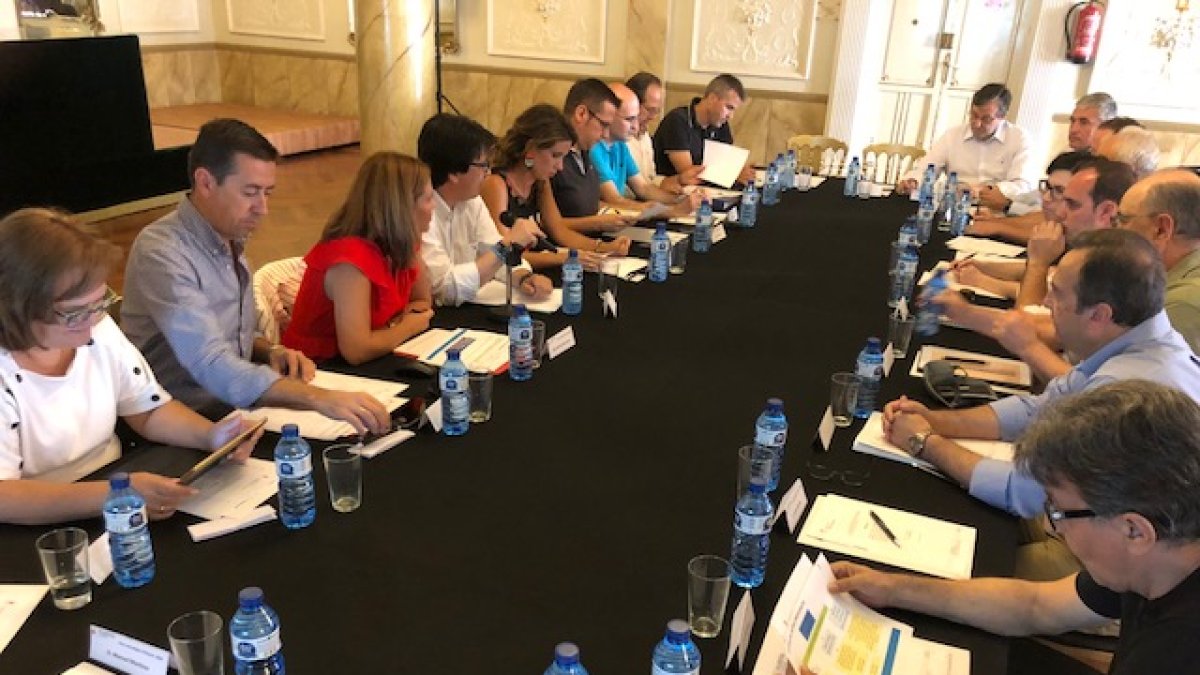 Primera reunión de coordinación de este Plan.