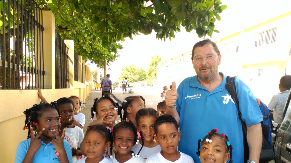 Francisco Molina, durante su estancia en la República Dominicana.