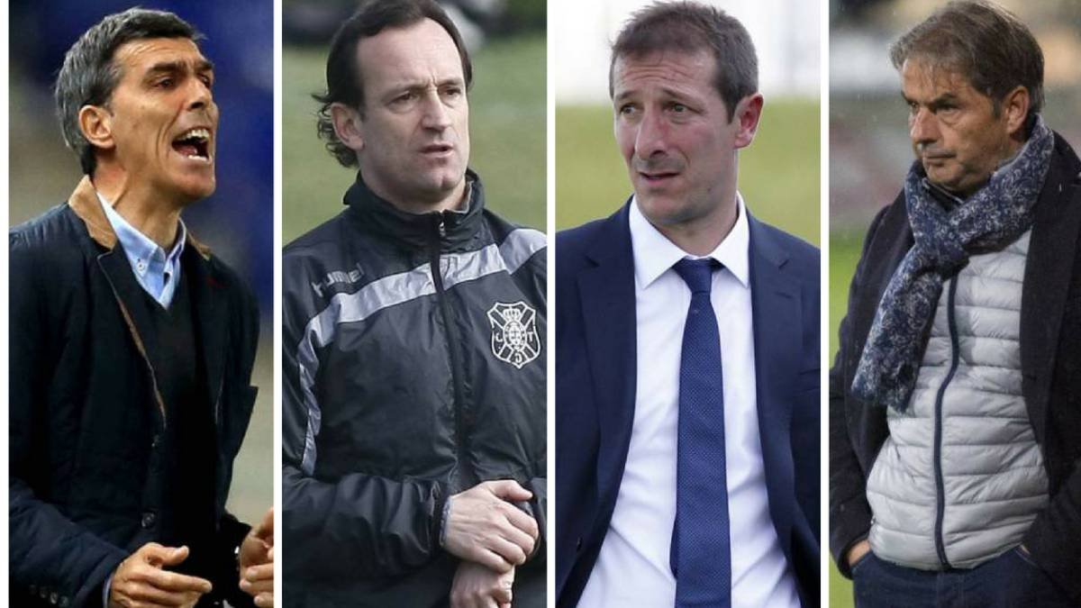 Entrenadores de categoría para Segunda.