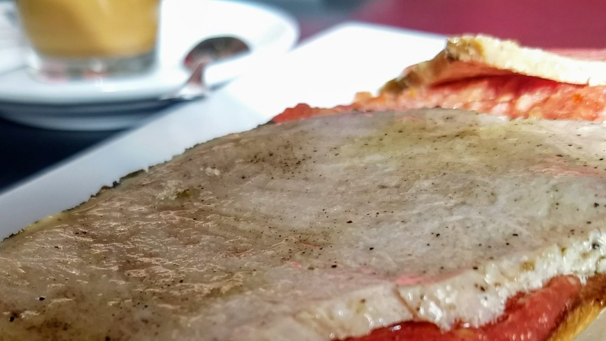 Esta es la representación de los acantilados de Dover según estos Desayunos Educativos.