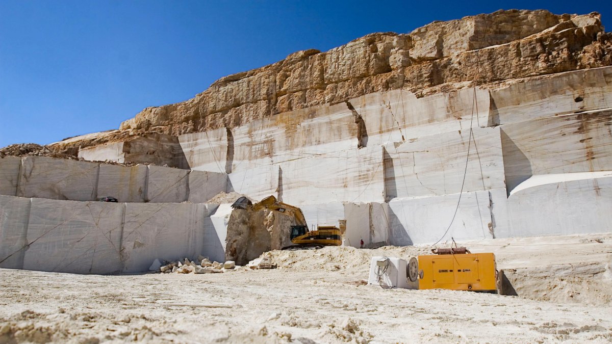 El mármol es el principal recurso económico de la comarca del Alto Almanzora.