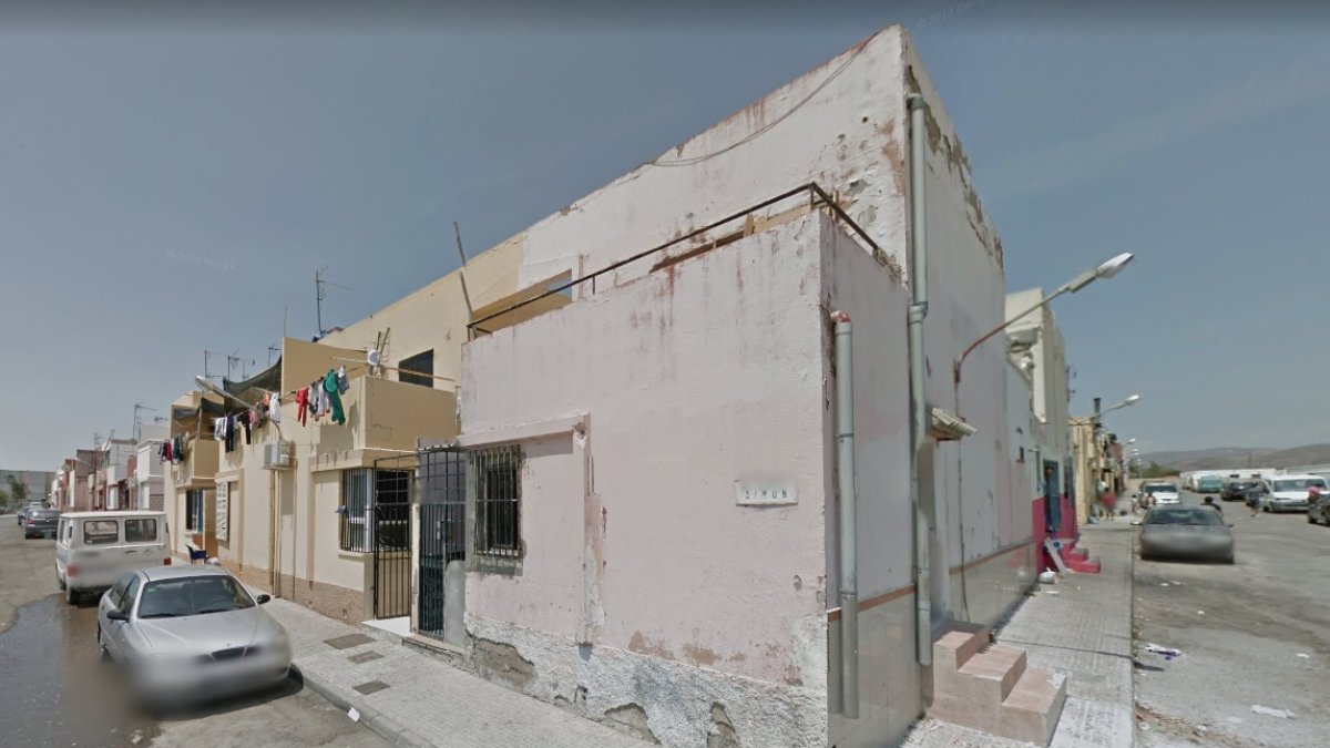 Imagen de una de las calles de Pampanico (El Ejido).