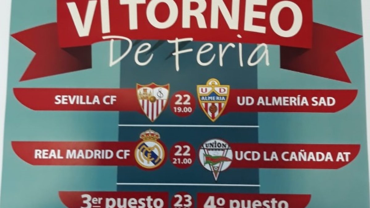 Cartel del torneo.