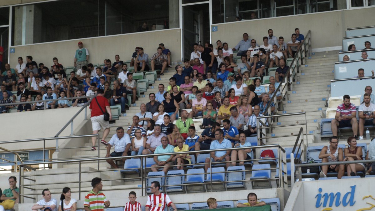 Santo Domingo en el amistoso de hace dos veranos.