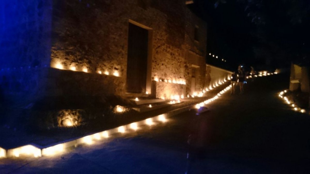 Noche de las Velas de Vícar en una imagen de archivo.