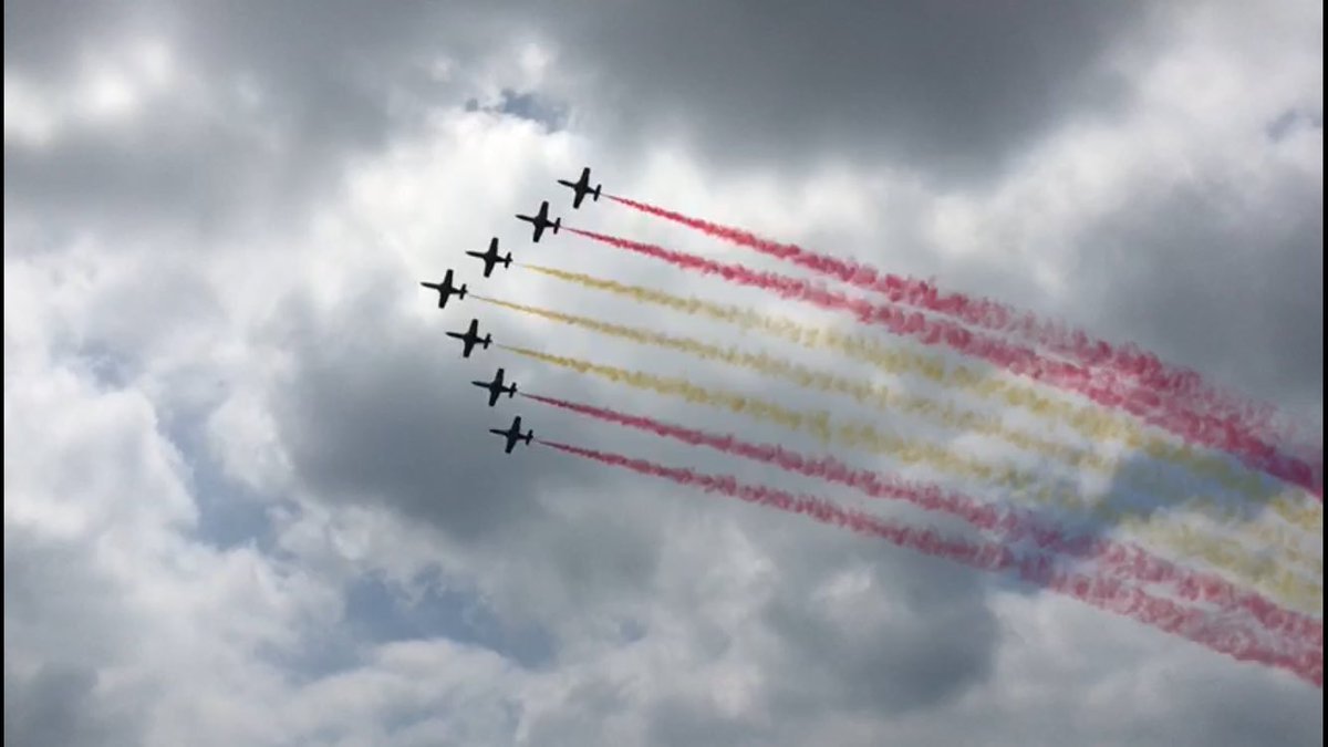 Exhibición de la Patrulla Águila