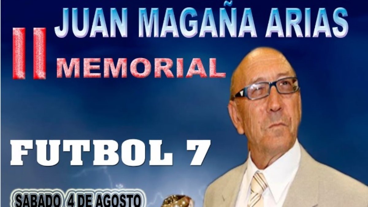 Cartel del Memorial Juan Magaña.
