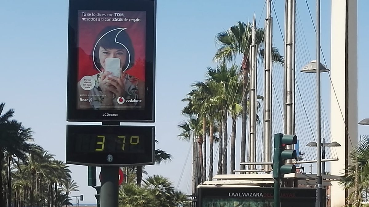 El repunte en las temperaturas ya se ha dejado notar esta mañana.
