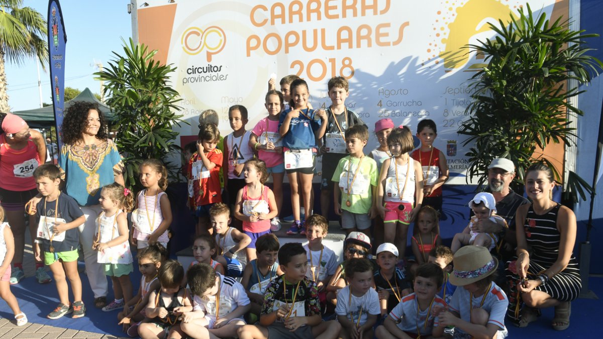 Ángeles Martínez estuvo con los deportistas.
