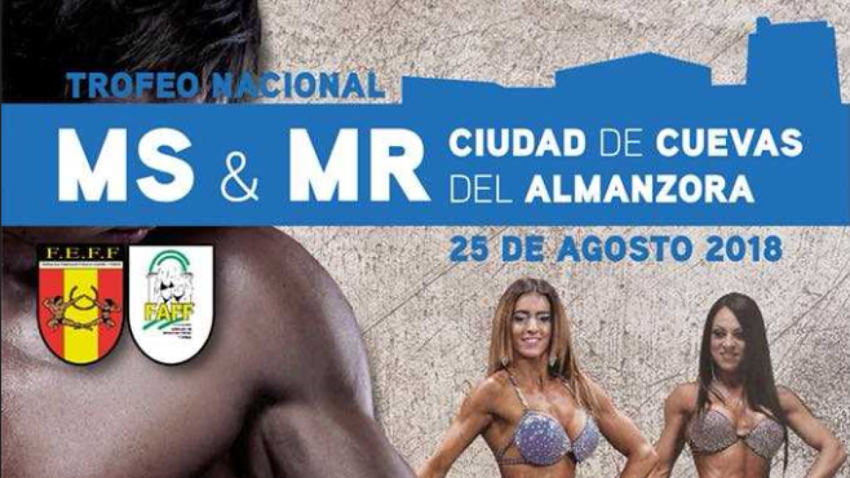 Cartel del evento deportivo.